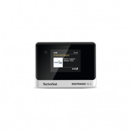 TechniSat DIGITRADIO 10 C Personal Analog &amp; digital Black, Silver