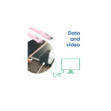 CLUB3D USB C cable pink