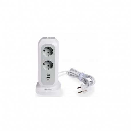 Verbatim 49547 power extension 11 AC outlet(s) Indoor White