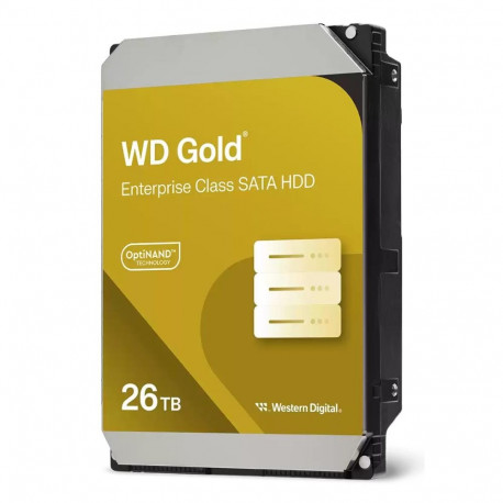 HDD|WESTERN DIGITAL|Gold|26TB|SATA|512 MB|7200 rpm|3,5"|WD261KRYZ