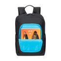 NB BACKPACK ALPENDORF ECO 14"/7523 BLACK RIVACASE