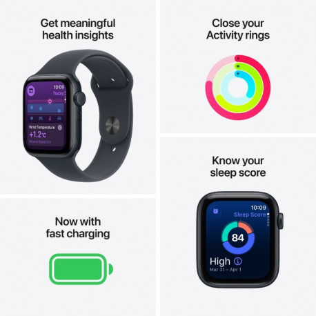 Nutikell Apple Watch SE 3 LTE 40mm Midnight/Midnight Sport S/M