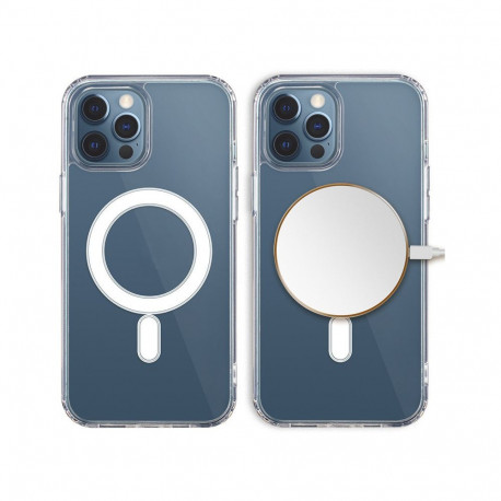 Mobiili tagakaas Setty iPhone 17 Anti Shock, 1,5mm, Magsafe, läbipaistev