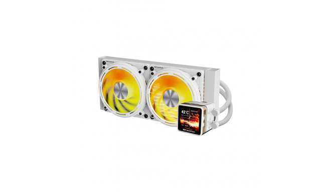 Water cooling for the processor DE240 (white)