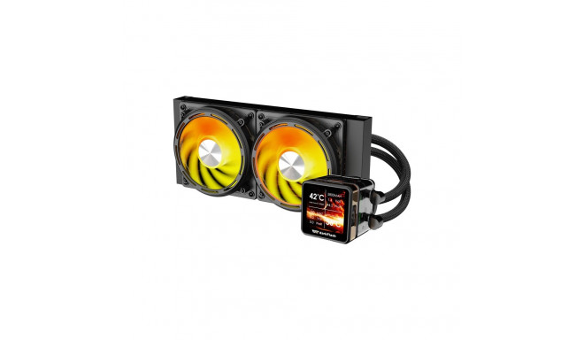 CPU water cooling DE240 (black)