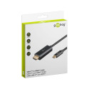 Goobay USB-C™–HDMI™ kaabel, 2 m, must