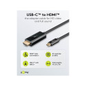 Goobay USB-C™–HDMI™ kaabel, 2 m, must