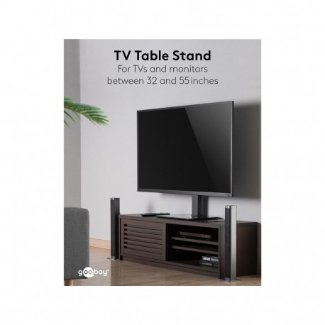 Goobay Tabletop TV Stand FIXED