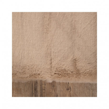 fake rabbit fur 80x150cm ristkülik beež