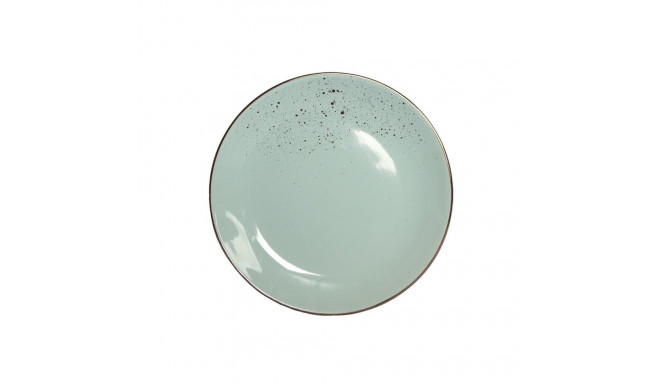 DINNER PLATE WITH SPECKLE MINT 27CM