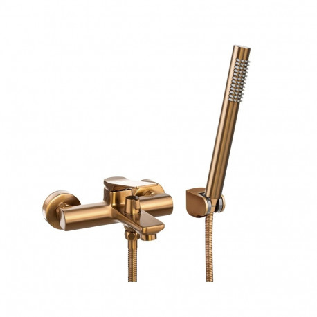 MIXER BATH NERI WITH SHOWER SET COPPER