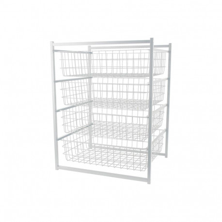 DRAWER BLOCK 70X45X55CM 4-LAYER