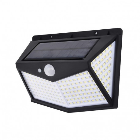 WALL LIGHT WITH SOLAR BAT LED SENS IP44