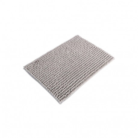 CHENILLE BATH MAT GREY 60X40 HCO-0588C