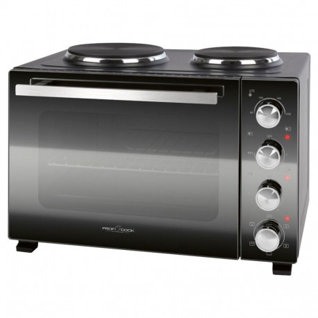 Mini oven with 2 hot plates Proficook