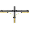 Dual Monitor Mount Flexfor monitors 17 - 32 inches (43-81 cm)