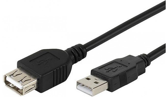 Vivanco USB kabelis 2.0 pagarinājums 1.8m (45227)