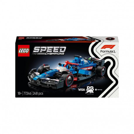 LEGO Speed Champions võidusõiduauto 77246 Visa Cash App RB VCARB 01 F1
