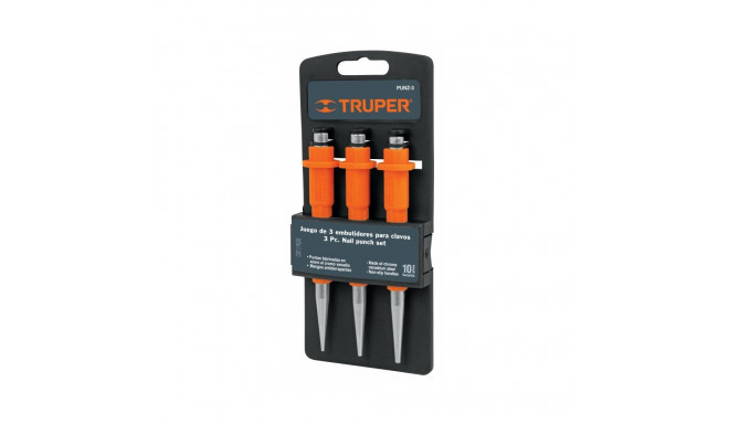 Punch set, 3 pcs Truper®