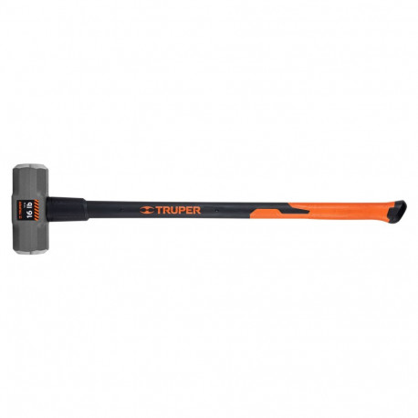 Octagonal sledge hammer 7.2kg, fiberglass handle 91cm Truper®