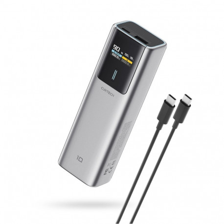 Cuktech CUKTECH CKPB100PGLBL Powerbank 150W 10000mAh USB-C USB-A - Gray