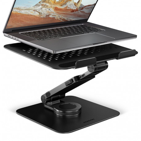 Axagon STND-LRB stand with 360 rotation for laptops and tablets | Adjustable Height, Angle | 10-17.3