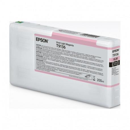 EPSON T91360N Ink Cartridge Vivid Light Magenta