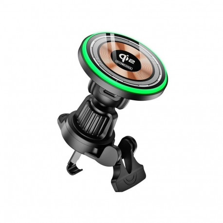 Duzzona V5 Qi2 Magnetic Wireless Car Charger 15W Transparent