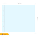 SAFE MAXI vaheleht ühe taskuga 340x340 mm - läbipaistev