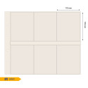 SAFE MAXI vaheleht taskuga 110x160 mm - beež