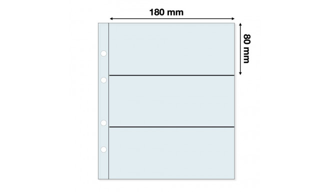 SAFE Premium vaheleht 3-taskuga
