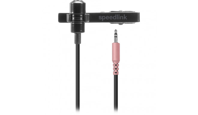 Speedlink SPES Clip-On Microphone, black