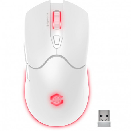 Speedlink VELOX Rechargeable RGB Gaming Mouse Wireless white