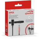 Speedlink SPES klambriga mikrofon, must
