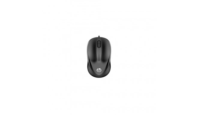 HP Classic 1000 Wired Mouse Black - 4QM14AA#ABB