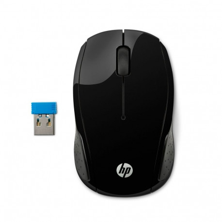 HP 200 Wireless Mouse - Black (X6W31AA#ABB)