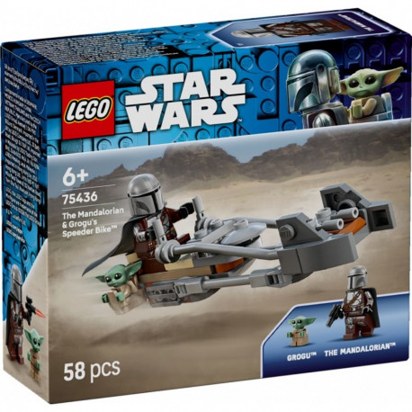 Product Name: The Mandalorian and Grogu's Speeder Bike
Set Number: