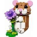 Blocks Creator 31376 Cute Hamster with a Flower