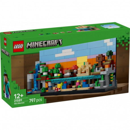 Product Overview: Minecraft Mini Biomes Building Blocks (Set 21589)
This set is a p