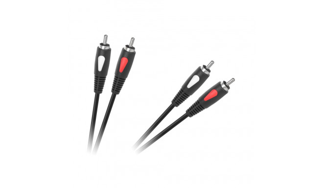 Kabel 2RCA-2RCA 5.0m Cabletech Eco-Line