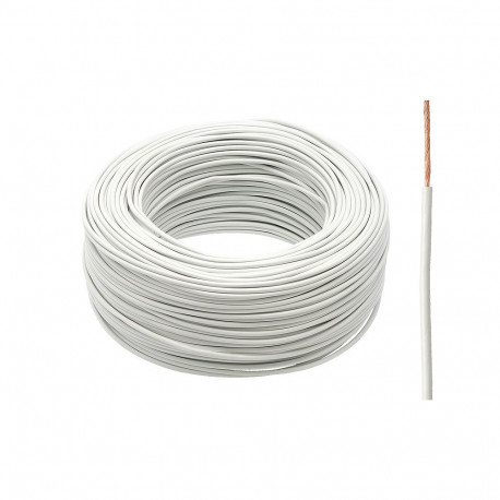 1311# lgy 1 x 1,0 valge kaabel 100m (100 tk.)