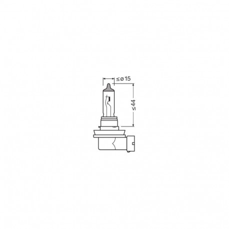 H11 12V 55W Night Breaker Laser 2tk