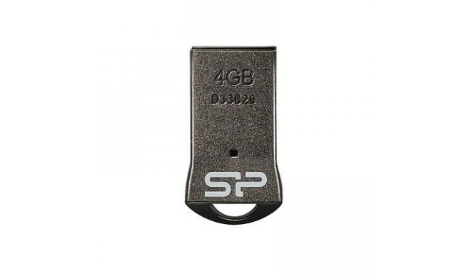Silicon Power flash drive 4GB Touch T01, black