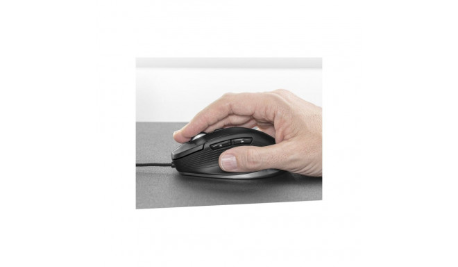 CadMouse hiir Compact, must/hõbedane