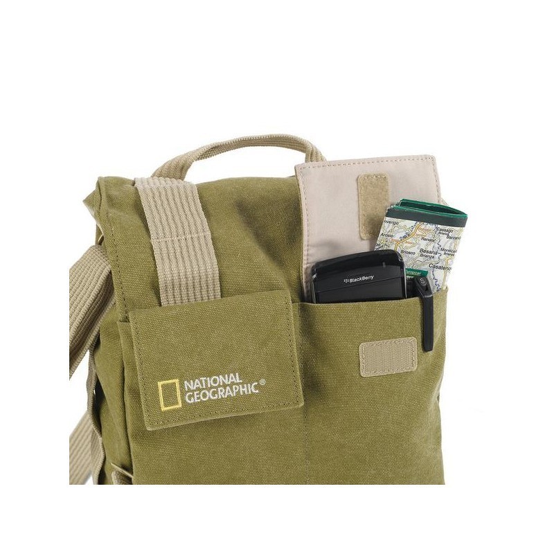 National Geographic Slim Shoulder Bag, khaki (NG 2300) - Camera 