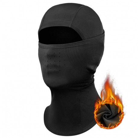 Qunature 13230023011 ski balaclava bike motorcycle balaklava size L - black