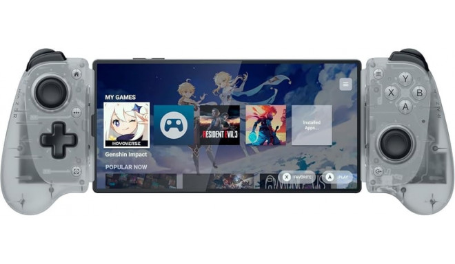 Razer mängupult Kishi V3 USB-C Android/iPhone, phantom white