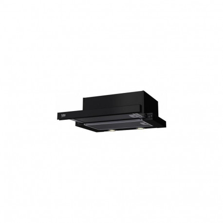 Beko HNT 62210 B Semi built-in (pull out) Black 224 m³/h