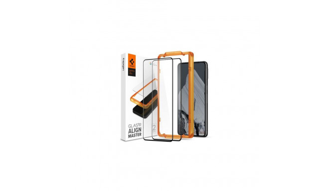 Spigen Google Pixel 8 Pro Glass Screen Protector AlignMaster GLAS.tR Slim 2PCS