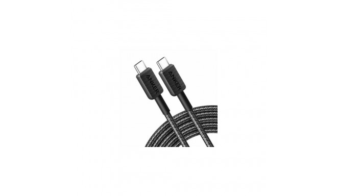 Anker 322 USB cable 1.8 m USB C Black